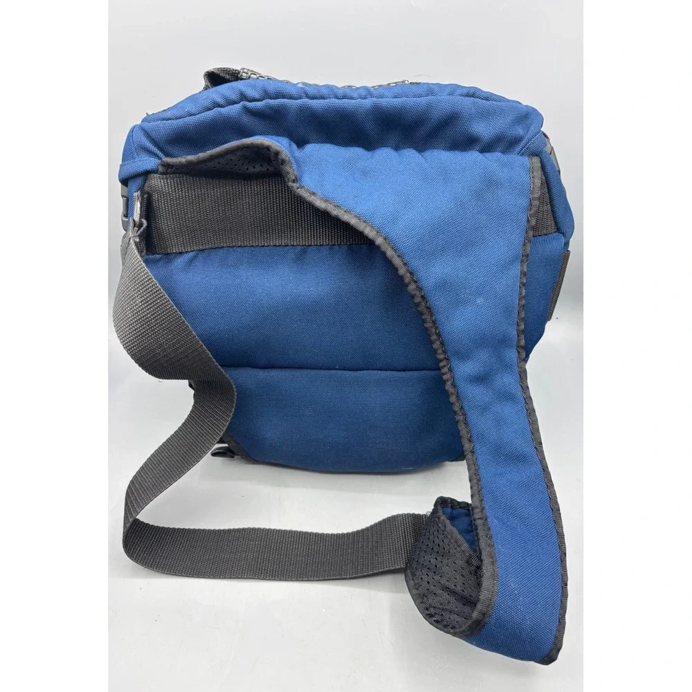 Tamrac‎ Velocity 7 Messenger Camera Bag Blue Padded Compartments Sling